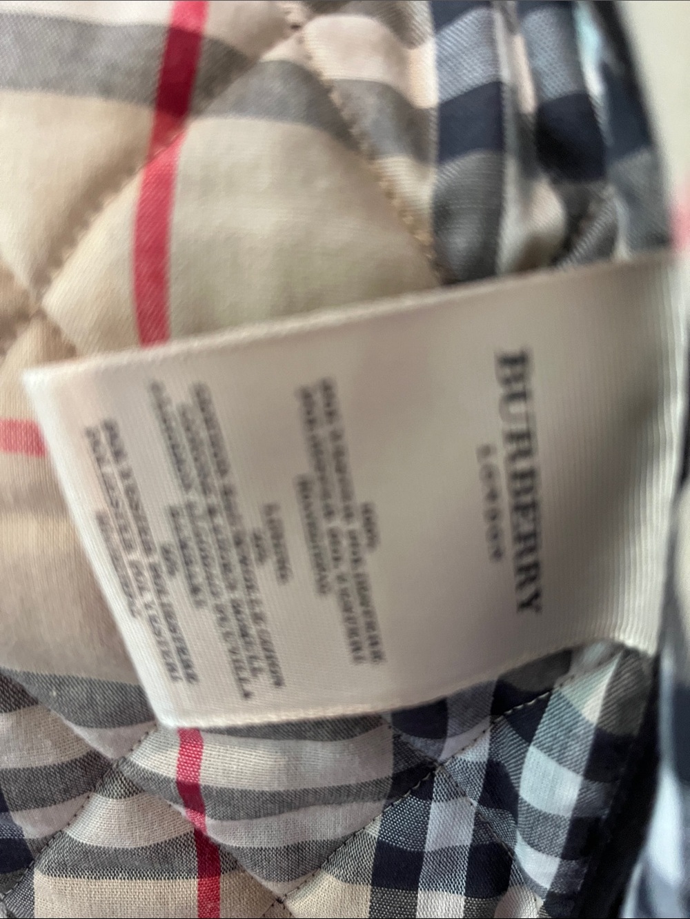 Burberry Black Quilted Button-Front Women's Puffer Jacket - Picture 6 of 7